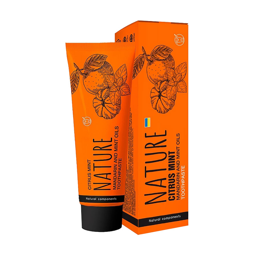 Зубна паста Bioton Cosmetics Nature Citrus Mint Toothpaste, 100 мл